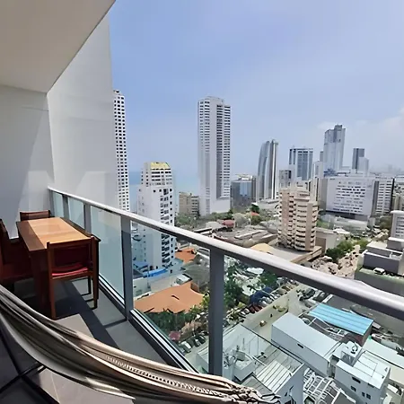 Apartamento Infinitum 1904 - Espectacular Con Vista Al Mar Cartagena